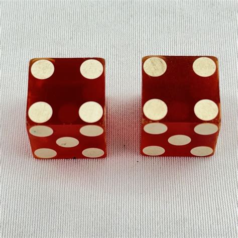 (2) Vintage Caesars Palace Hotel Casino Las Vegas Craps Dice | eBay