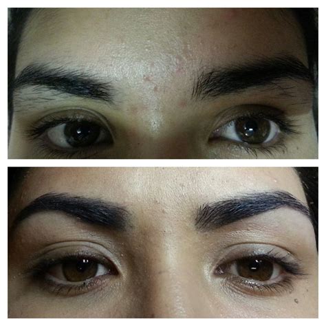 Eyebrow threading before & after by Raghad at Envy Salon call today and ...