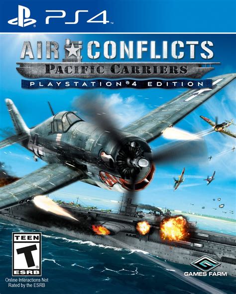 Box art and release date for Air Conflicts Pacific Carriers: PlayStation 4 Edition - Game Idealist