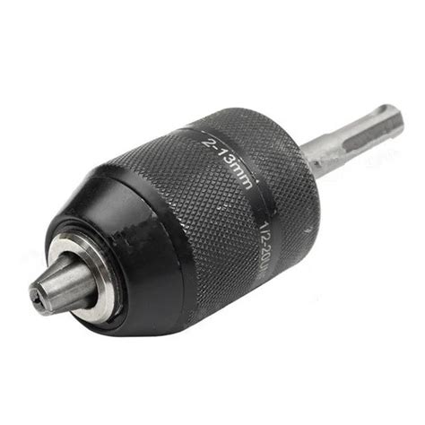 2 13mm Capacity Keyless Drill Chuck Adapter Conversion Hammer Drill ...