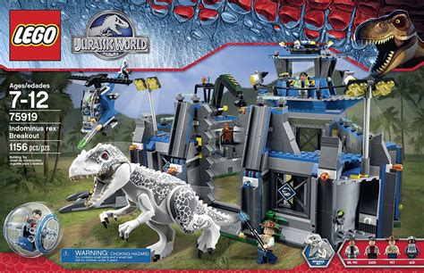 LEGO Jurassic World Indominus Rex Breakout | Lego jurassic world, Lego jurassic, Jurassic world ...