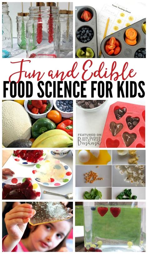 10 Fun and Edible Food Science Experiments You're Kids will Rave About