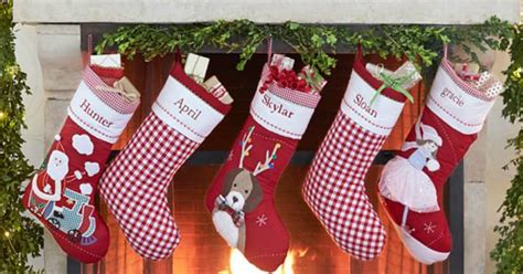 Pottery Barn Kids Personalized Christmas Stockings as Low as $13 ...