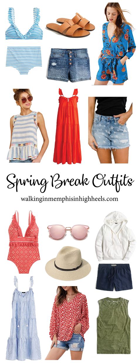 J.Crew Spring Break Outfits - Walking in Memphis in High Heels