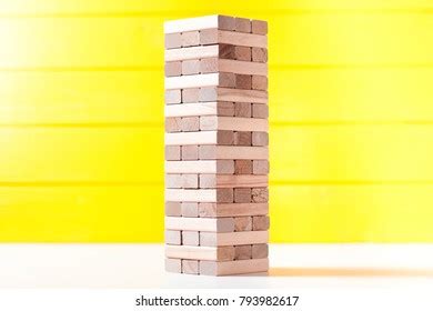 141 Jenga Tower Falling Images, Stock Photos & Vectors | Shutterstock