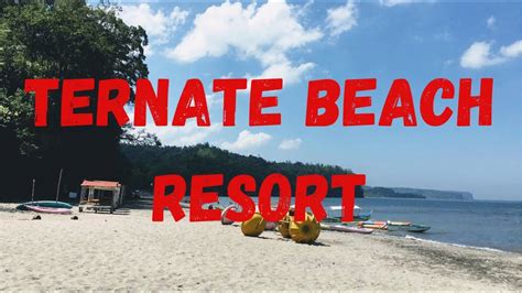 BEACH IN CAVITE! | TERNATE BEACH RESORT | Entrance and Accommodation ...