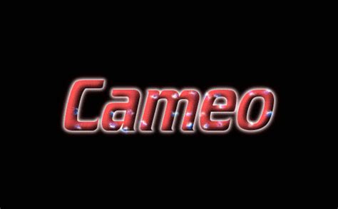 Cameo Logo | Free Name Design Tool from Flaming Text