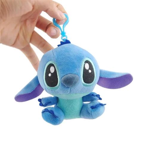 GFNANHAI 10cm Kawaii Stitch Plush Toys Anime Lilo and Stitch Plush Toys for Children Cute Bag ...