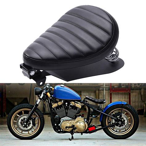 Buy Bobber Seat Motorcycle Solo Seat Kit with Spring Soft Motorbike Rear Pad Saddle for ...