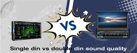 Single DIN VS Double DIN Sound Quality - MCX electronics technology