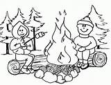 Camping Coloring Pages Add Some Creativity To Your Outdoor Adventure sketch template