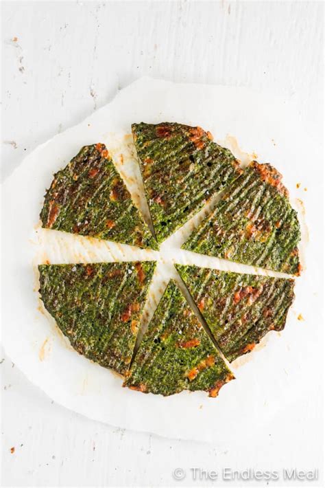 Green Veggie Pizza Crust - The Endless Meal®