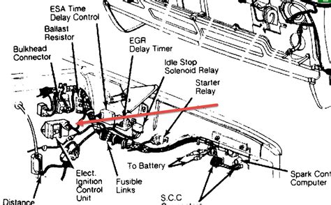 Location of the Ignition Control Module: Location of Ignition ...