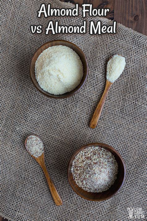 Almond Meal vs. Almond Flour: What's The Difference? - Low Carb Yum