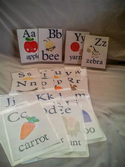 Printable Alphabet Cards | Alphabet flashcards, Alphabet cards, Flashcards