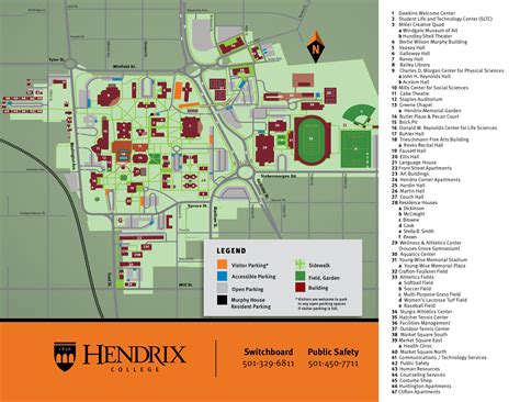 Campus Map | Hendrix College