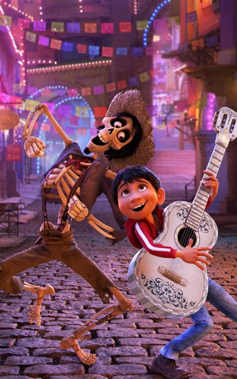 Coco Animation Movie 2017 4K Ultra HD Mobile Phone Wallpaper