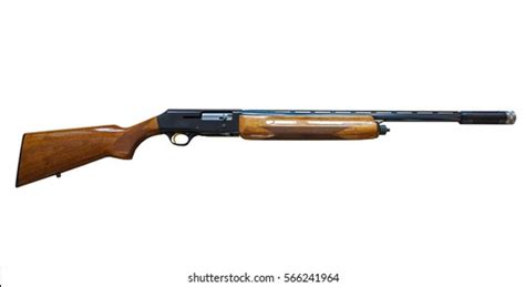 Side View Long Shotgun Isolated On Stock Photo 1752619214 | Shutterstock