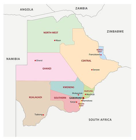 Botswana Maps & Facts - World Atlas