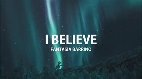 I BELIEVE | FANTASIA BARRINO - YouTube