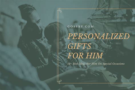 Personalized Gifts for Him: 15 Ideas to Get Him On Special Occasions