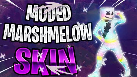 NEW! Rainbow Marshmellow skin! (Modded fortnite skins) - YouTube