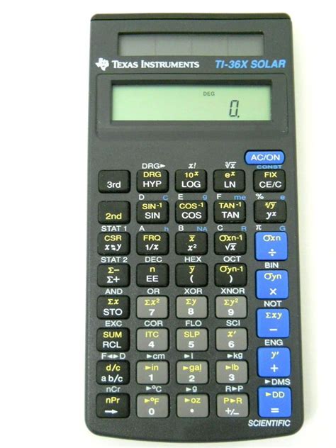 Texas Instruments Ti-36x Solar Manual