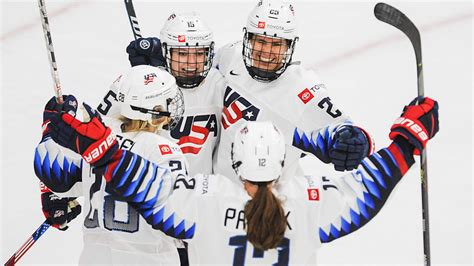 USA women's ice hockey team's schedule at Beijing 2022 Winter Olympics