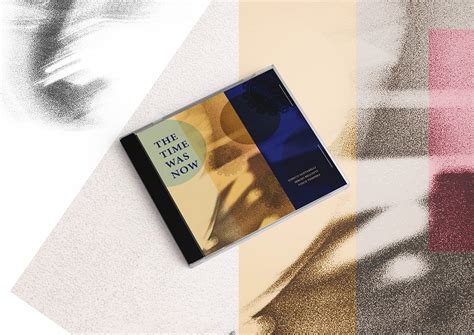 CD GRAPHIC COVER // The time was now on Behance