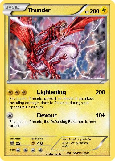 Pokémon Thunder 1103 1103 - Lightening - My Pokemon Card