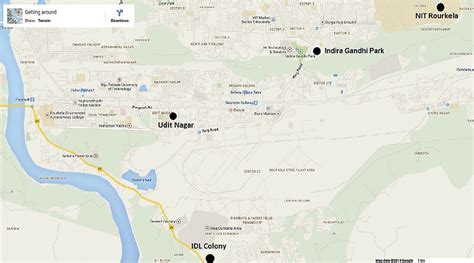 Map showing monitoring sites in the Rourkela study area. | Download Scientific Diagram