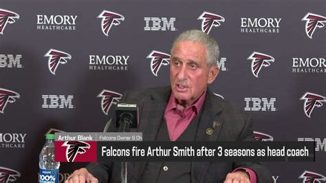 Atlanta Falcons Owner and Chairman Arthur Blank addresses media following end of Falcons' 2023 ...