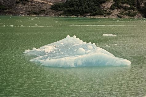 Premium Photo | Johns hopkins glacier with blue ice in glacier alaska