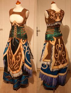 World of Warcraft druidess, t9 Alliance version Larp Costume Diy, Druid Costume, Warrior Costume ...