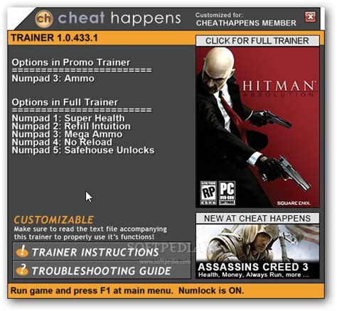 Hitman: Absolution +1 Trainer Download, Screenshots