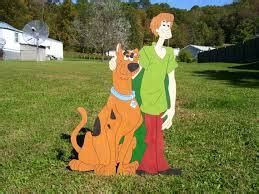 Scooby Doo & Shaggyyard Artoutdoor Wood Lawn Decoration | Etsy | Christmas yard art, Yard art ...