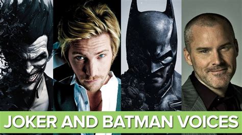 Batman and The Joker: Arkham Origins Voice Actors Troy Baker and Roger Craig Smith Interview ...