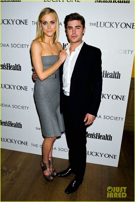 Zac Efron: 'Lucky One' NYC Screening with Taylor Schilling!: Photo ...