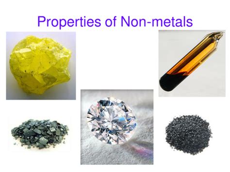 Properties of Non-metals Power Point | Teaching Resources