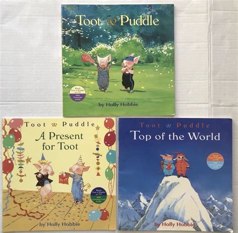 Toot & Puddle Books Holly Hobbie Top Of The World Postcards Card Door ...