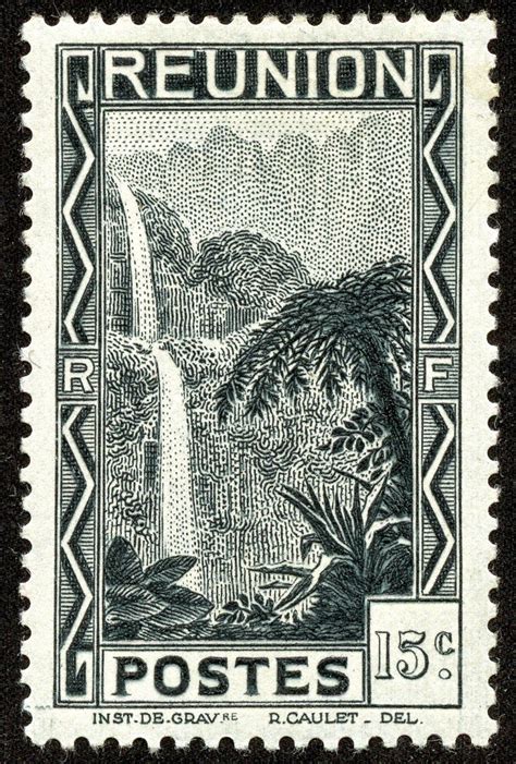 Réunion, 1891 | French Colonial stamps | Stamp, Postage stamp art, Stamp world