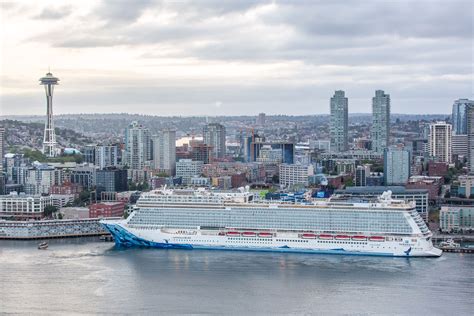 Norwegian Bliss makes history as the largest ship christened in Seattle ...