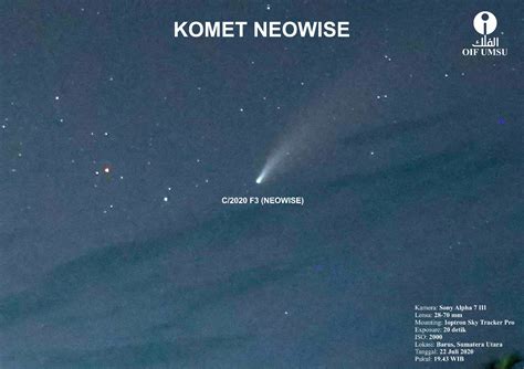 Komet Neowise 2020 - OIF UMSU