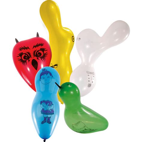 10 Latex Balloons Shapes assorted : Amscan Europe