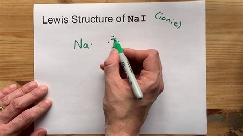 Draw the Lewis Structure of NaI (sodium iodide) - YouTube