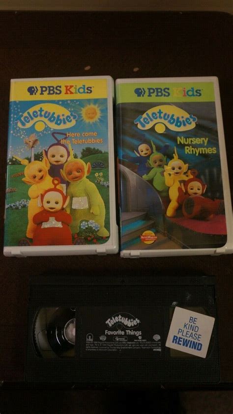 LOT OF 3 TELETUBBIES VHS TAPES-PBS KIDS HERE | Grelly USA