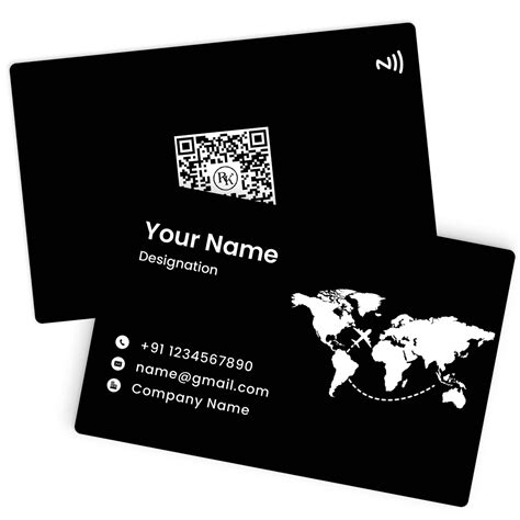 NFC Tag Business Cards | QR Code Business Card for Influencers