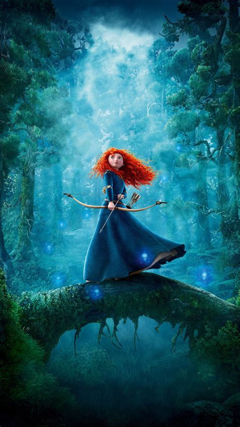 Free download Princess Merida Brave Best iPhone 5s wallpapers [640x1136 ...