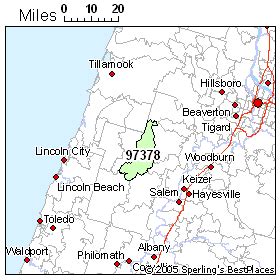 Best Place to Live in Sheridan (zip 97378), Oregon