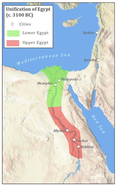 The First Unification of Kemit (circa 3100 BCE). LOWER KEMIT ENDED AT ...